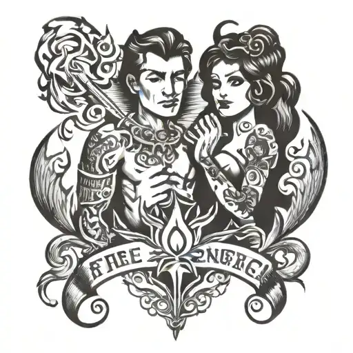 Fire Is Energetic She And Water He Is Calm Love Each Other