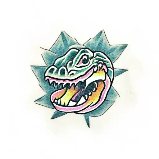 Baby With Alligator Head