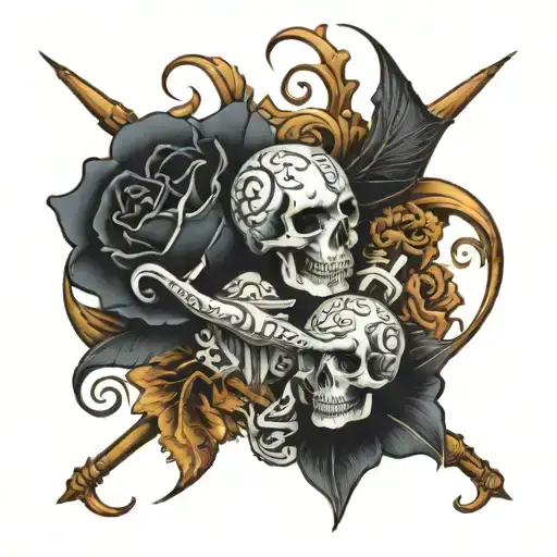 Family Tatoo With Virgo And Cancer Parents And Scorpio And Pisces Children