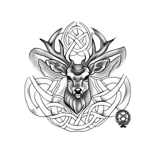 Celtic Knot Stag