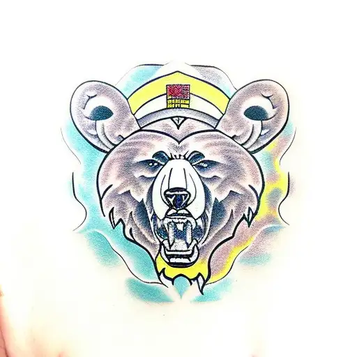 Bear Head Piece Warrior