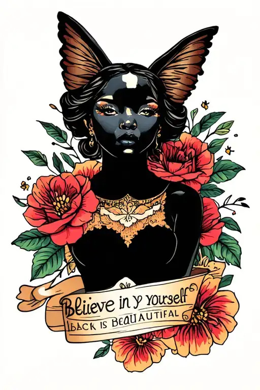 Believe In Yourself And Black Is Beautiful
