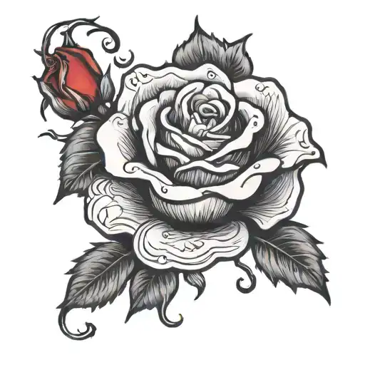 Rose Signed And Sealed In Blood I Will Die For You