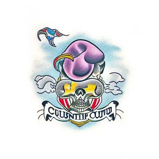 Crest That Reads 'Plum Island Country Club'