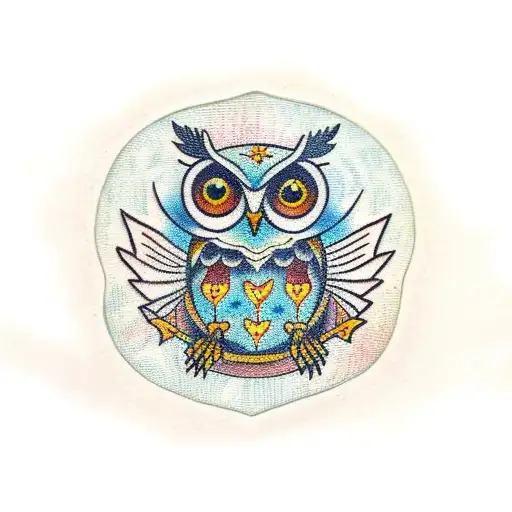 Three Eyed Owl Patchwork