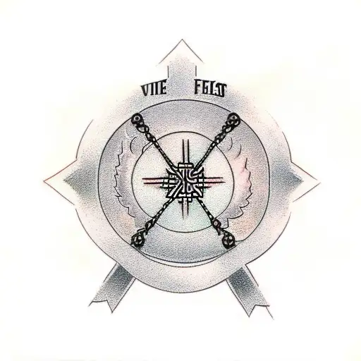 Christian Cross With Words