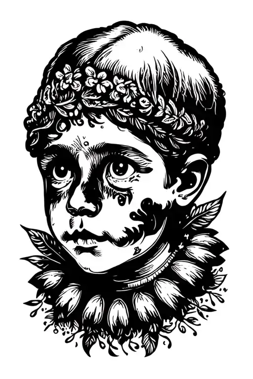 Initial Of Small Children