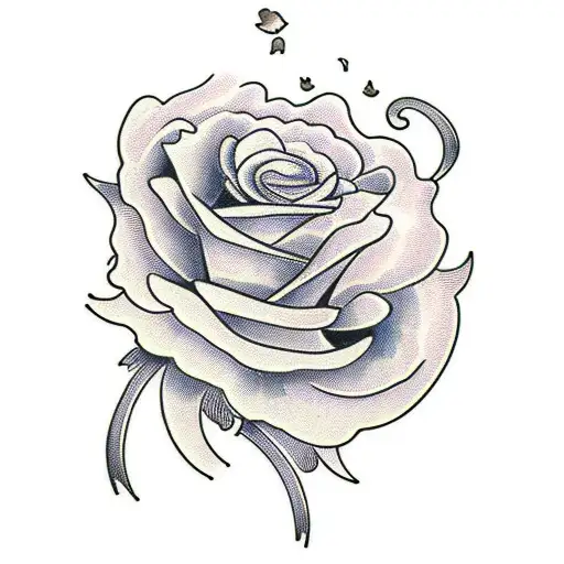 Flowers On A Guitar Pick