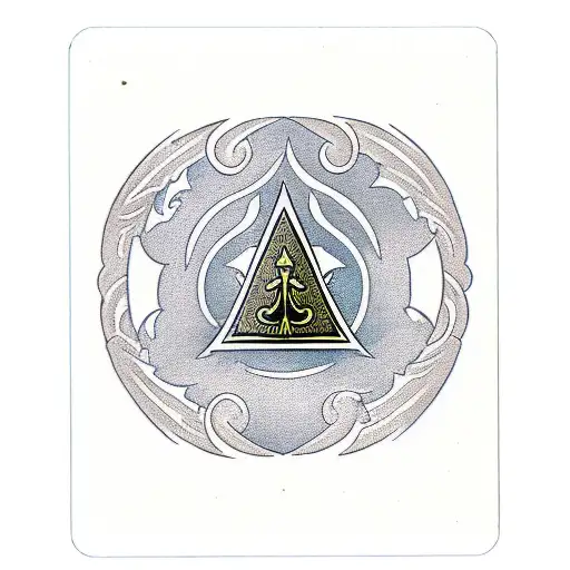 Ace Of Spades Card Cartoonish