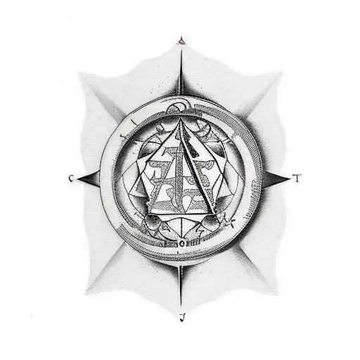 Words Perpetuum Aeternum In Delicate Script