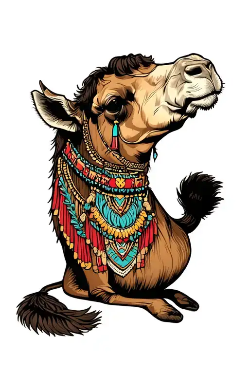 Camel Black And Grey