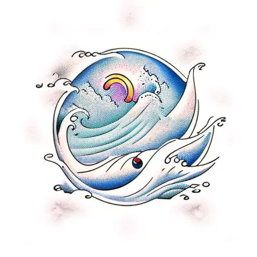 Ocean Waves With Beach