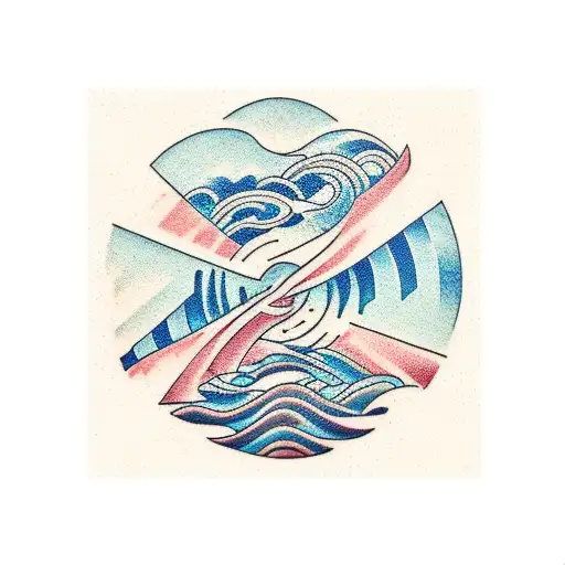 Linear Ocean Waves With Horizon