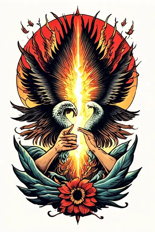 Symbolism Of Internal Battle Between Darkness & Light