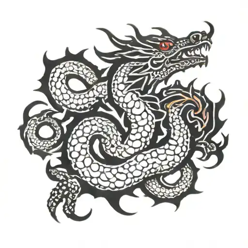 Korgi Dragon Coiled