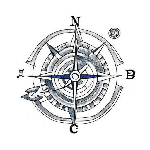 Libra With Compass