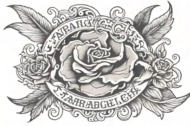 Script That Says Tarah Caeleigh