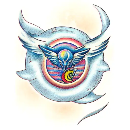 Degerate Moon With Wings