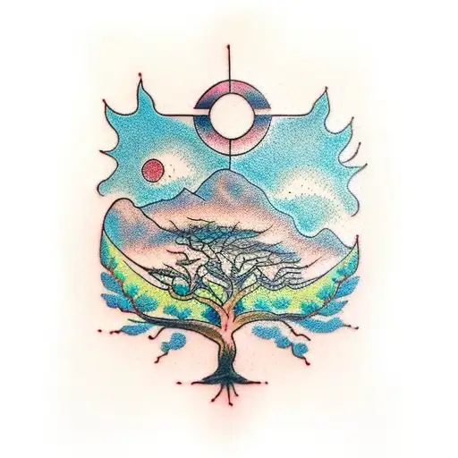 Tree Of Life And Light