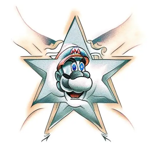 Mario Getting Star