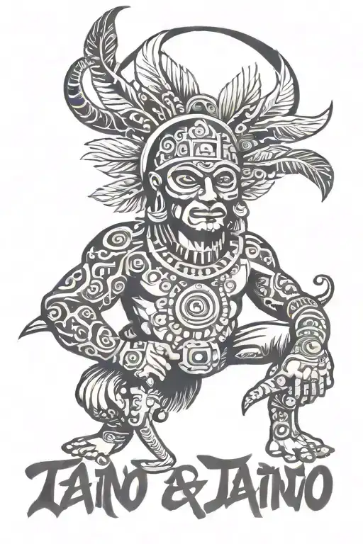 Taino Culture Adding The Word Bai