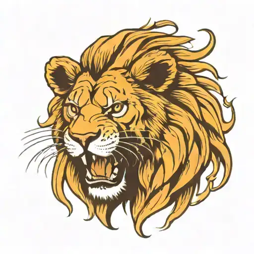 Lion Roaring Birth Date 10 August 2007 Birth Year Old Boy