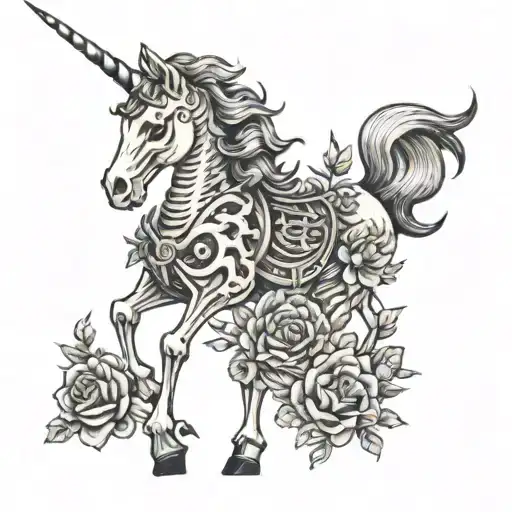 Unicorn Skeleton