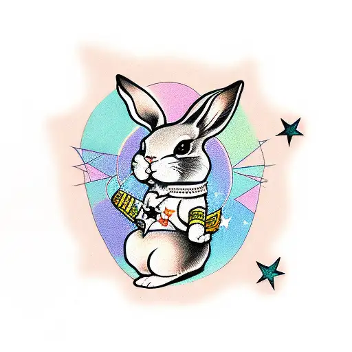Bunny With A Star