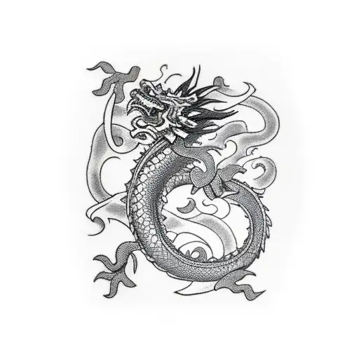 Japanese Dragon Back