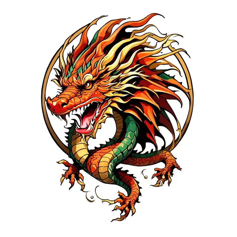 Dragon Wrapped Loosely