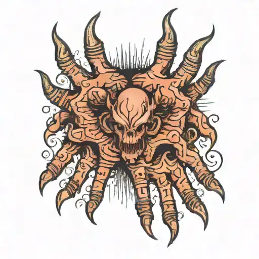 Devil Hands Demon Arms Demonic Hands