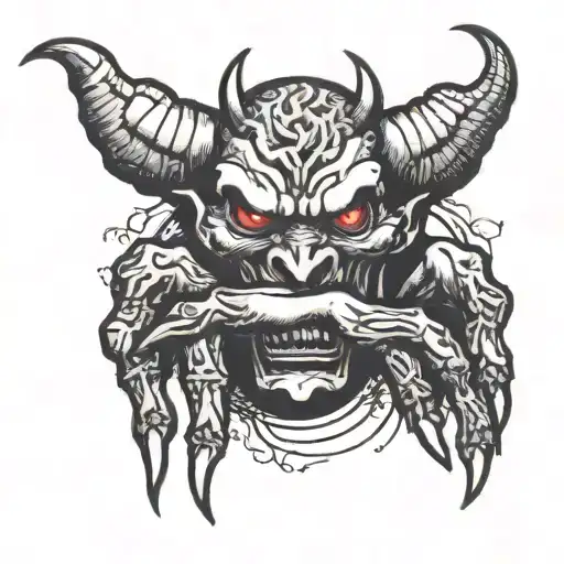 Devil Hands Demon Arms Demonic Hands