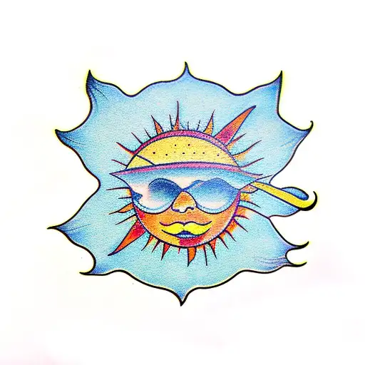 Sun Dance Stick Figure