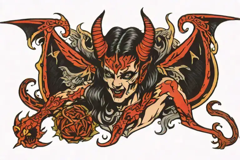 Succubus Warrior Engaged