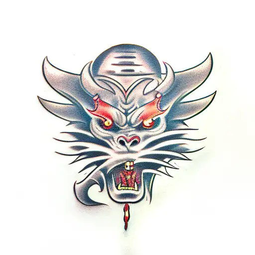 Demon With Tow Tongues