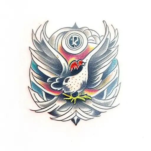 Small Gothic Chicken