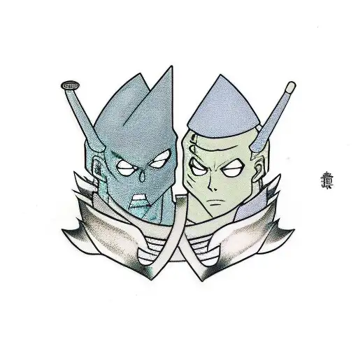 Alphonse Elric And Roronoa Zoro