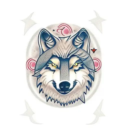 Wolf Pretending To Be A Sheep