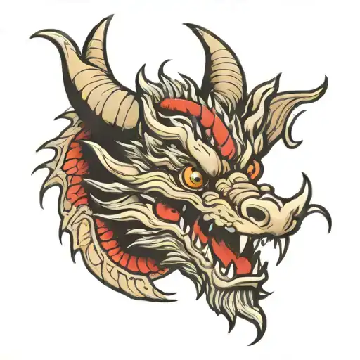 Traditonal Dragon Head