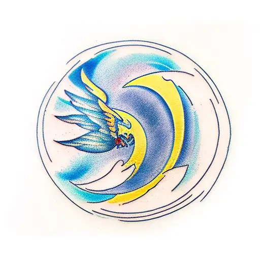 Phoenix Spiraling Upward