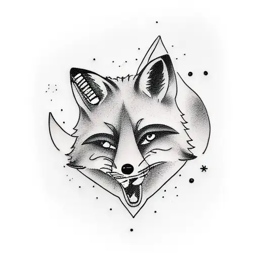 Fox Riding A Skateboard