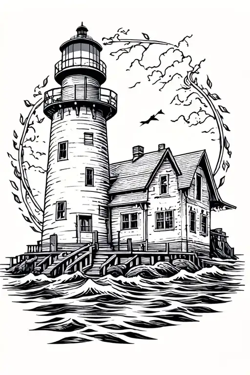 Lighthouse And Orthodox