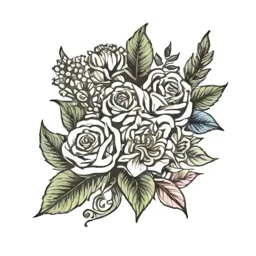 Birth Flower Bouquet