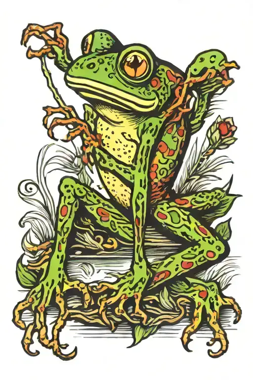 Frog Long Legs