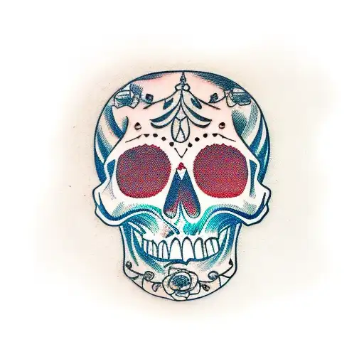 Calavera Skull For A Photographer