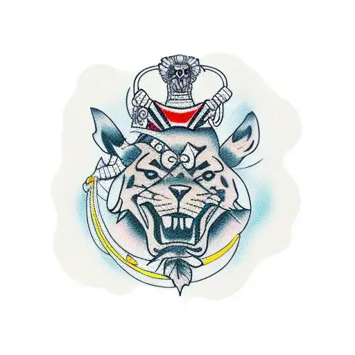 Animal Skin On Shoulders