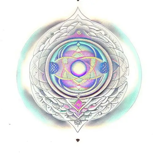 Tantric Symbol Sacred Geometry Moon Cycle