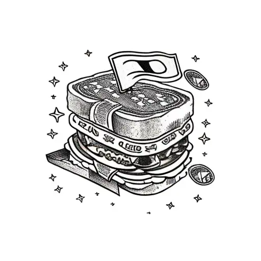 Sandwich With Money On It