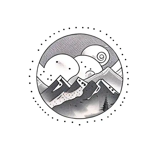 Music And Light And Mountains