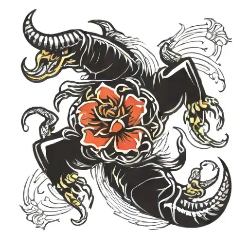 Bull And Scorpion Hybrid